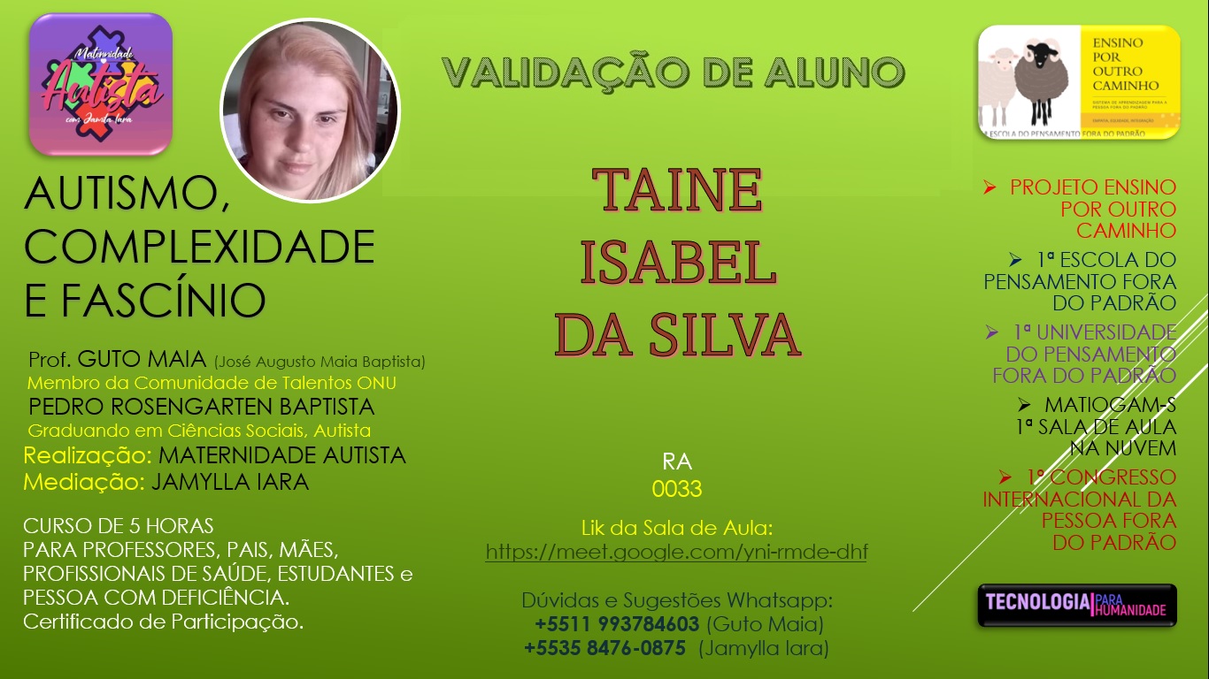 Taine Isabel da Silva